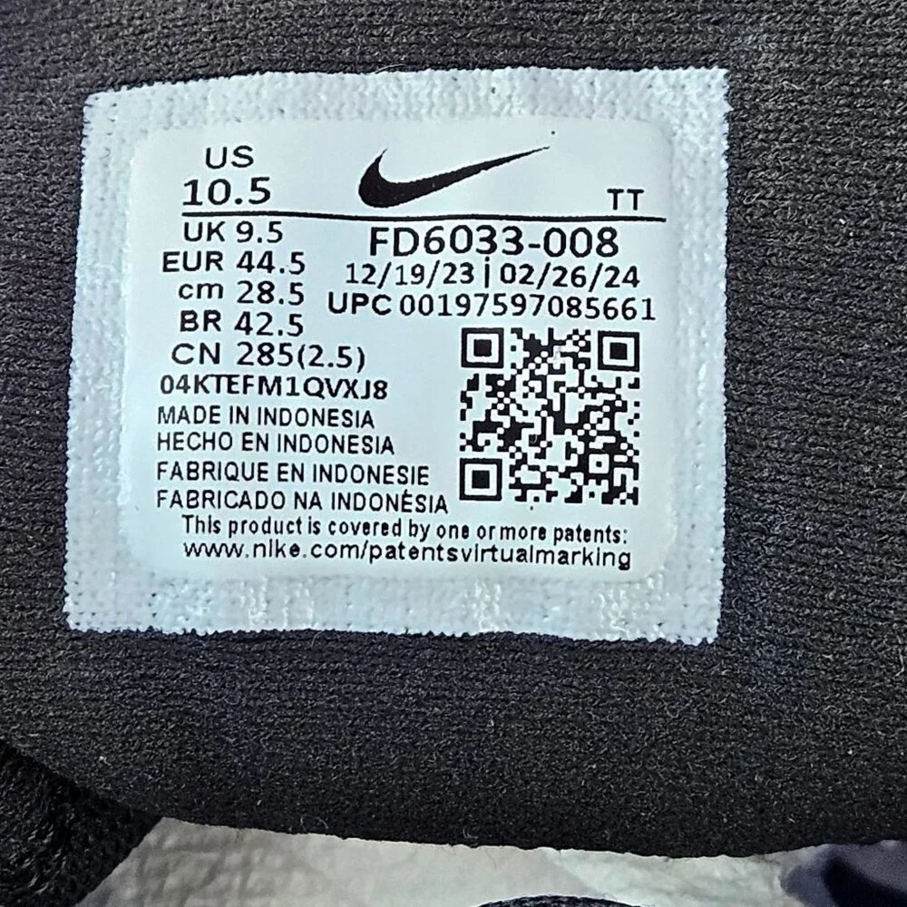 Nike Quest 6 White / Black-Pure Platinum - Picture 6 of 6